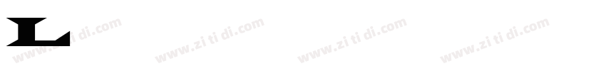 LatinWide Normal字体转换